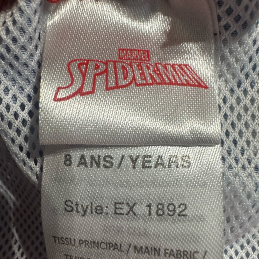 Marvel Spider-Man Blue and Red Kids Swim Trunks - Picture 3 of 3